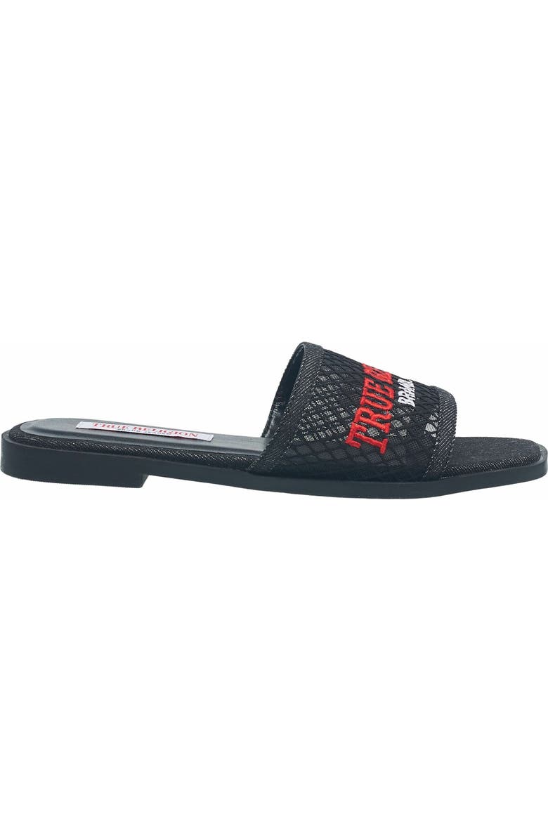 True Religion Brat Mesh Slip on Sandal, Alternate, color,