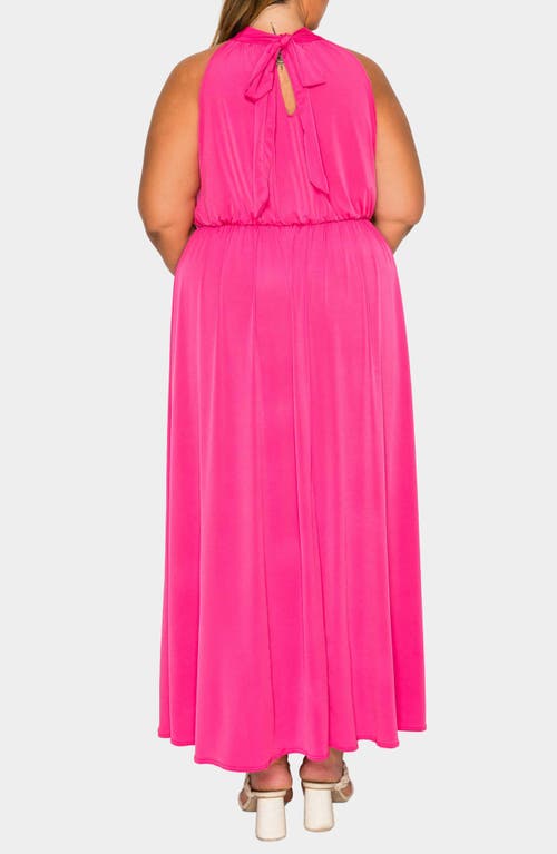 L I V D Cassia Maxi Dress In Pink