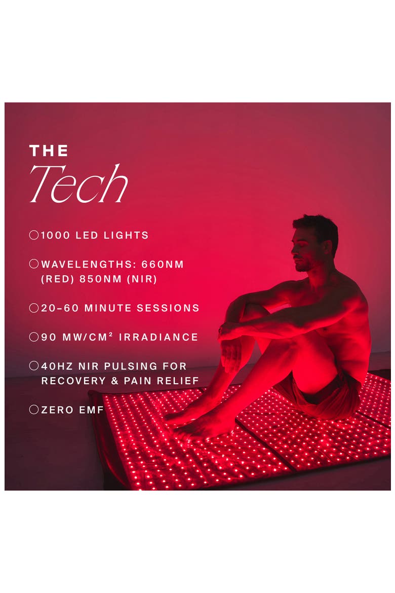 Full Body Red Light Mat, Alternate, color, NO COLOR