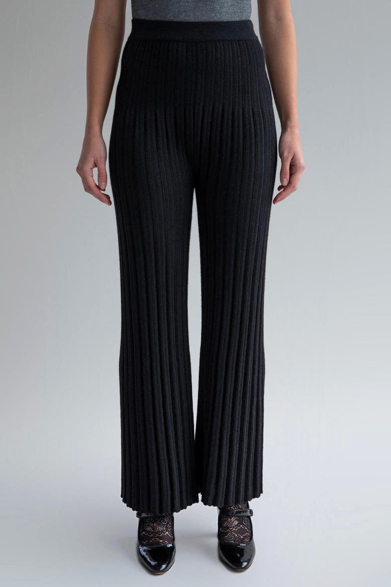 Marcelle Trousers, Main, color, BLACK