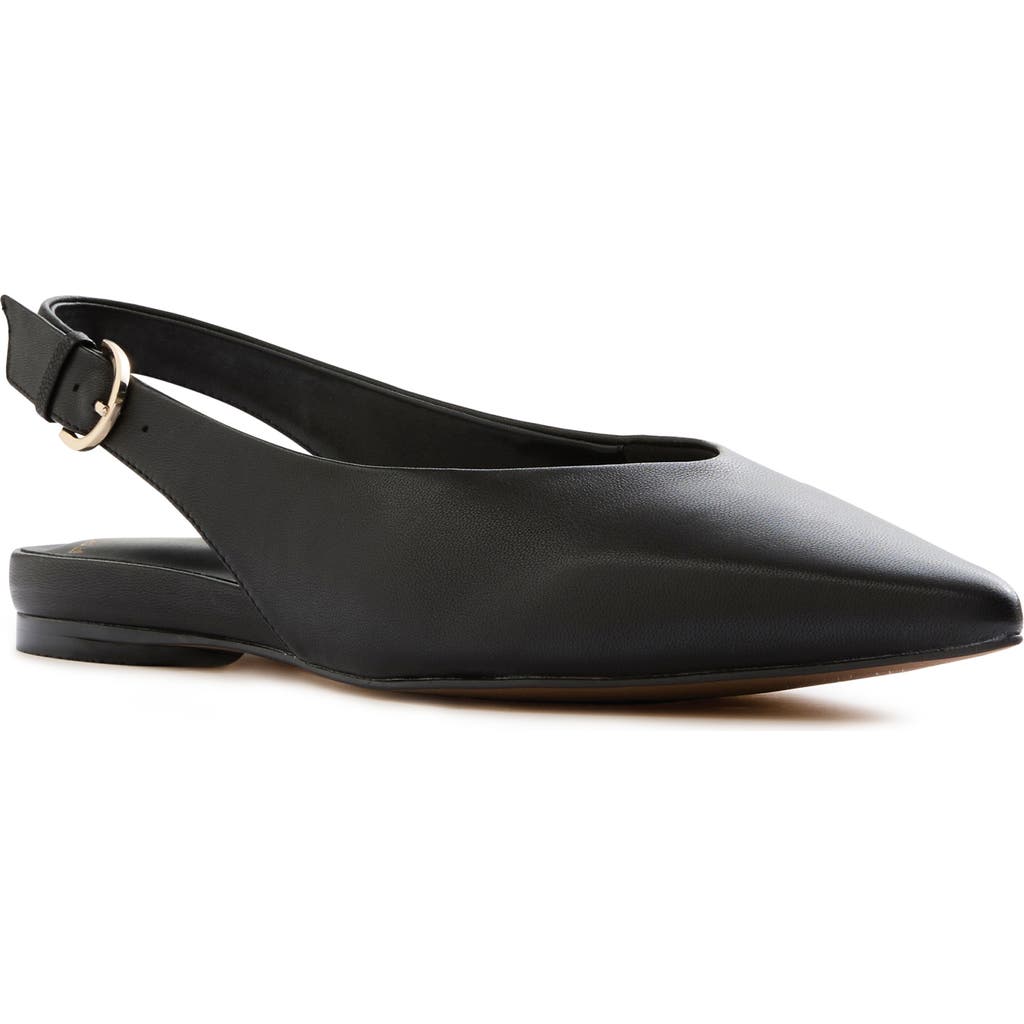 Frankie4 Luna Pointed Toe Slingback Flat