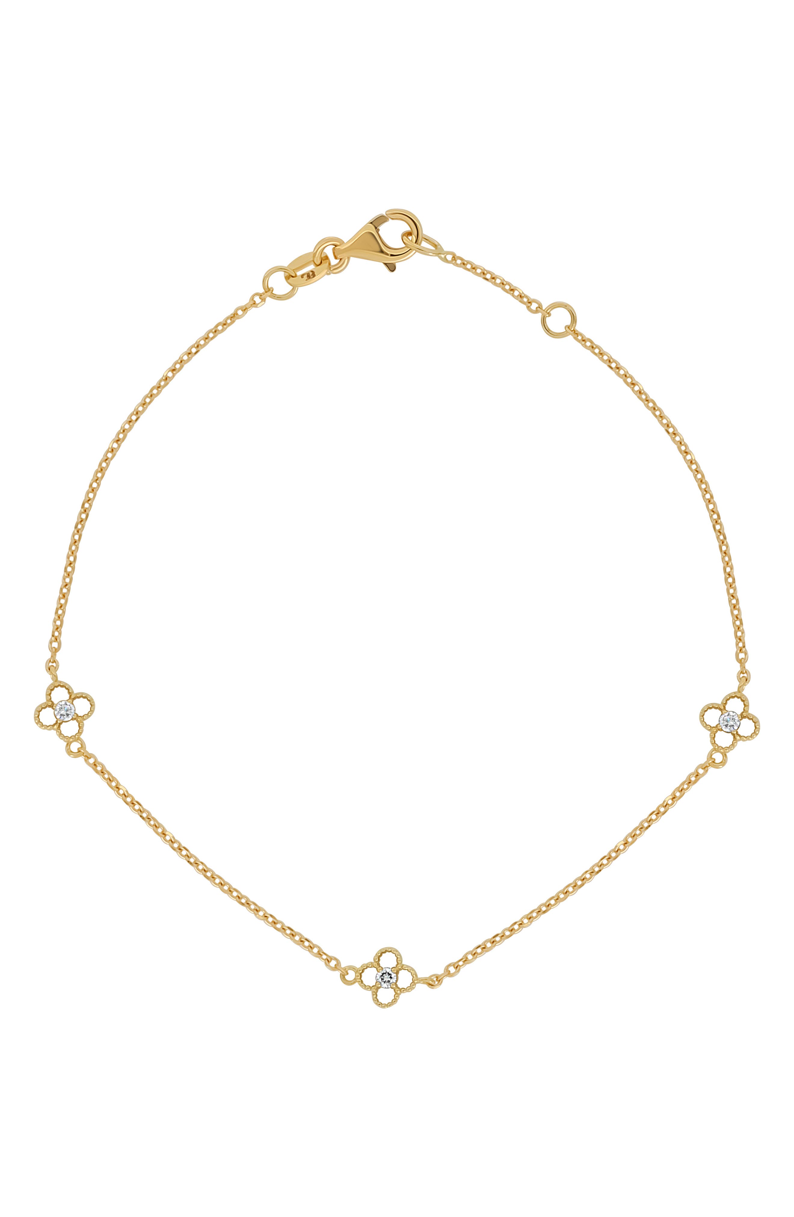 Bony Levy Mykonos Diamond Station Bracelet