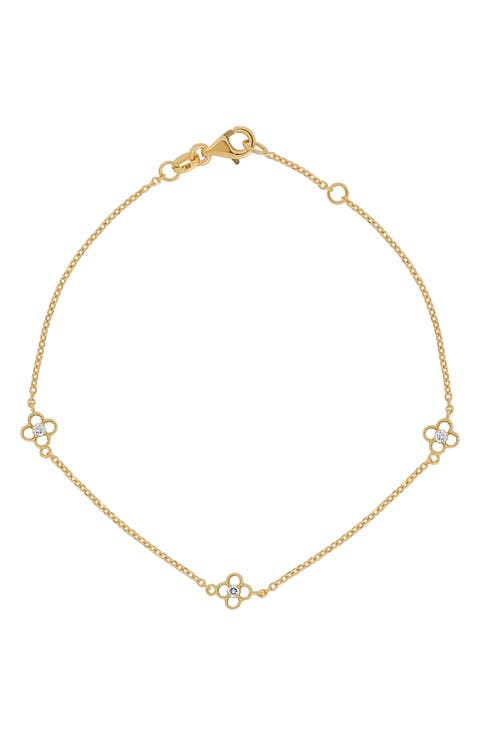 Mykonos Diamond Station Bracelet