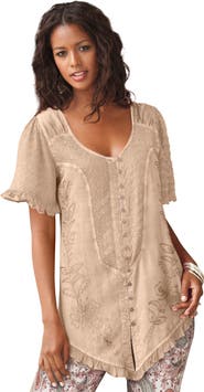 Roaman's Acid Wash Tunic