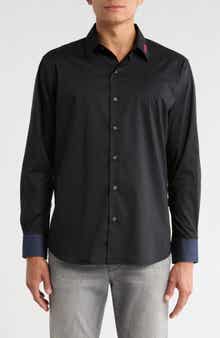 Von Dutch Lion Logo Graphic Long Sleeve Shirt