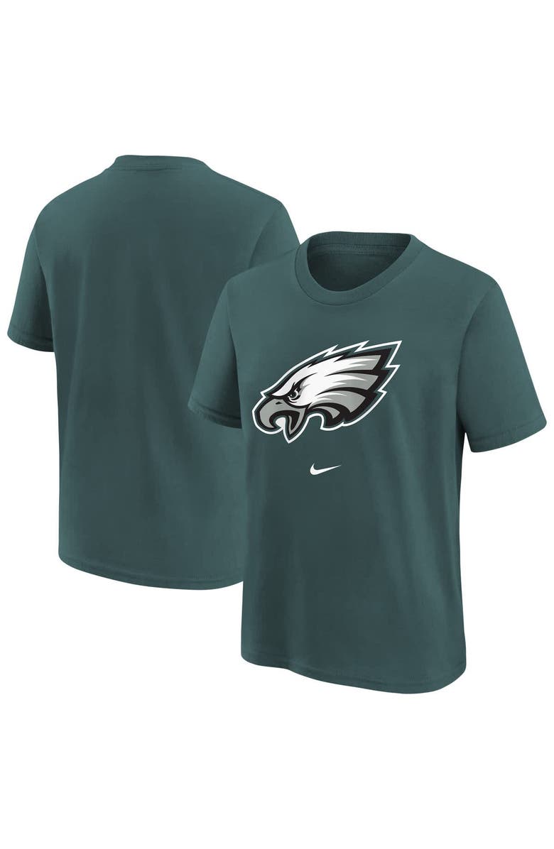Nike Youth Nike Midnight Green Philadelphia Eagles Primary Logo Legend T-Shirt, Alternate, color, Green