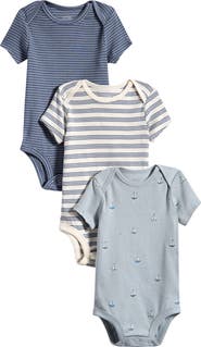 Little Planet 3-Pack Assorted Organic Cotton Bodysuits