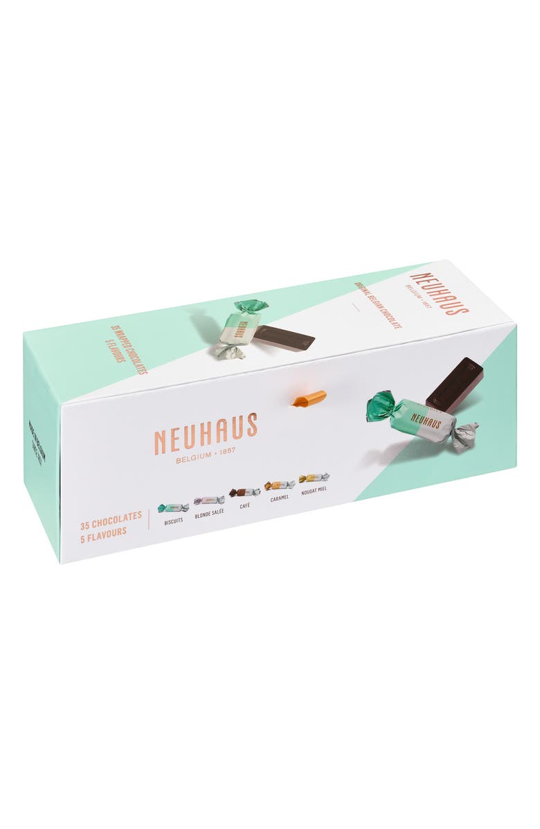 NEUHAUS Belgian Chocolate Moments 35-Piece Gift Box, Main, color, Teal