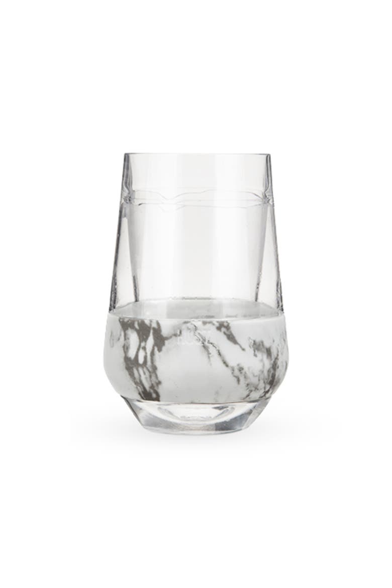 Wine FREEZE XL Cooling Cup in Marble, Alternate, color, Clear