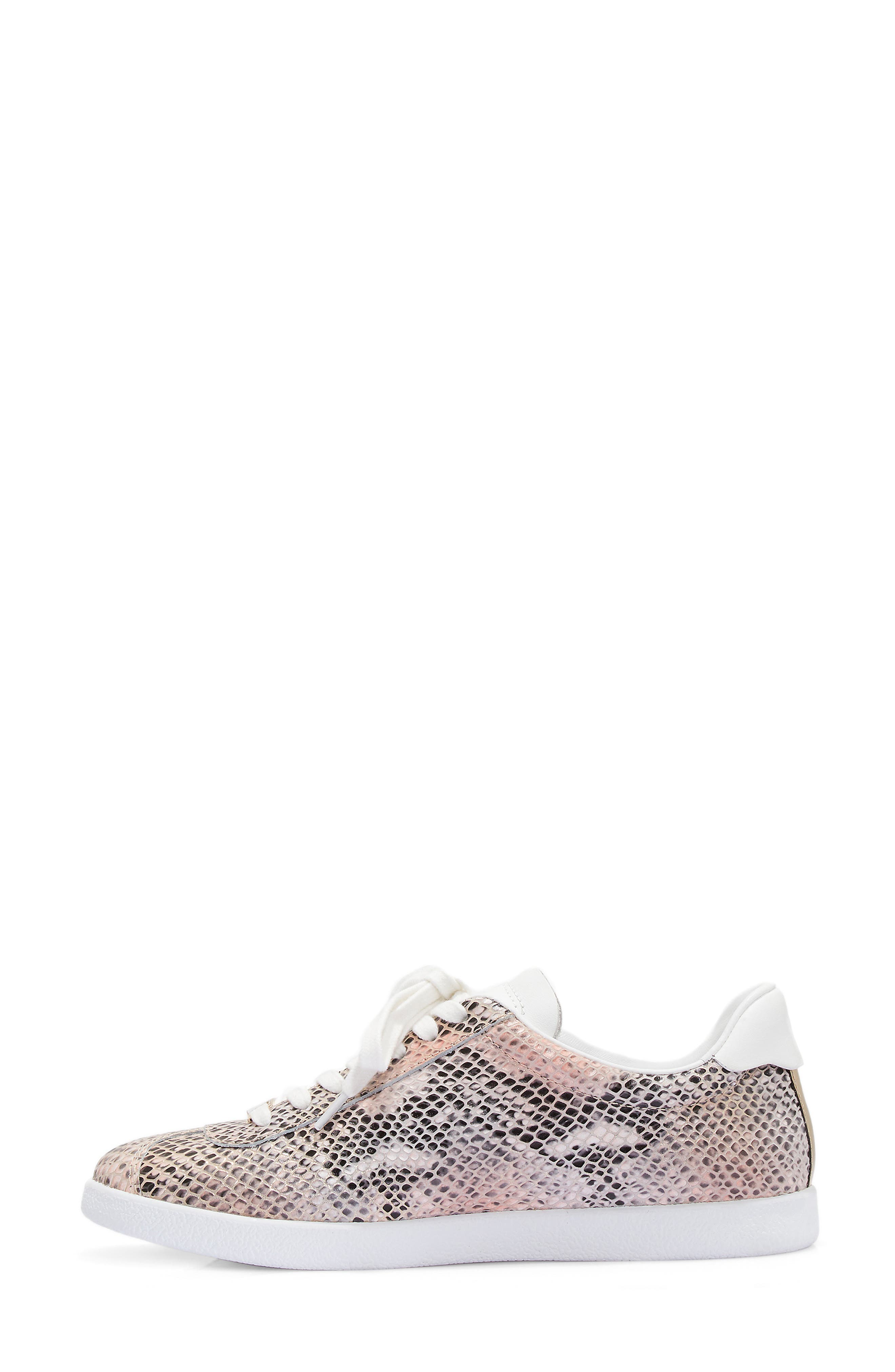 PAIGE Amy Sneaker, Alternate, color, Pink / Gold Multi