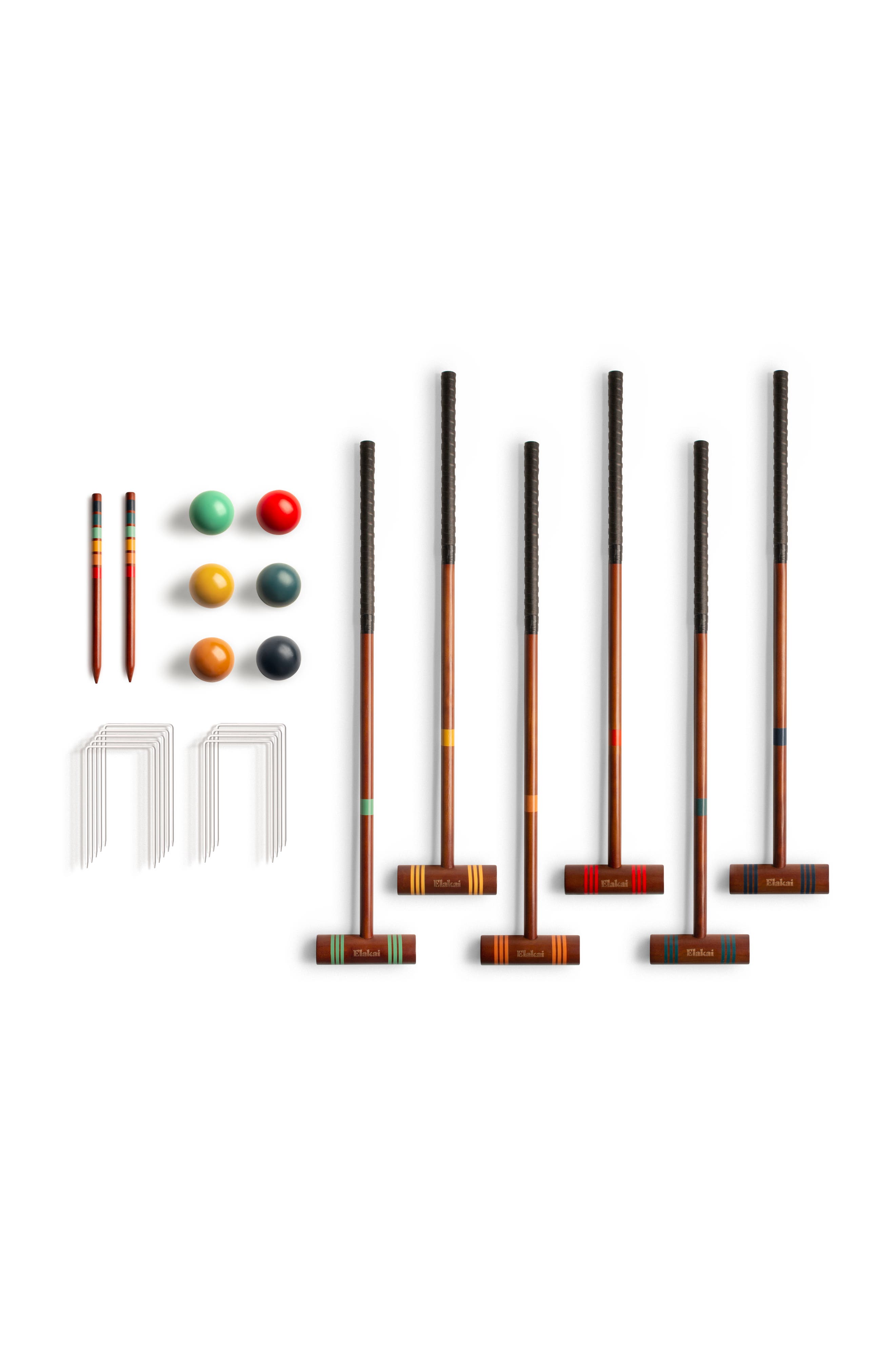 Elakai Hevea Rover Croquet Set - Thumbnail 3