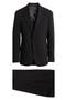 Classic Solid Stretch Wool Suit