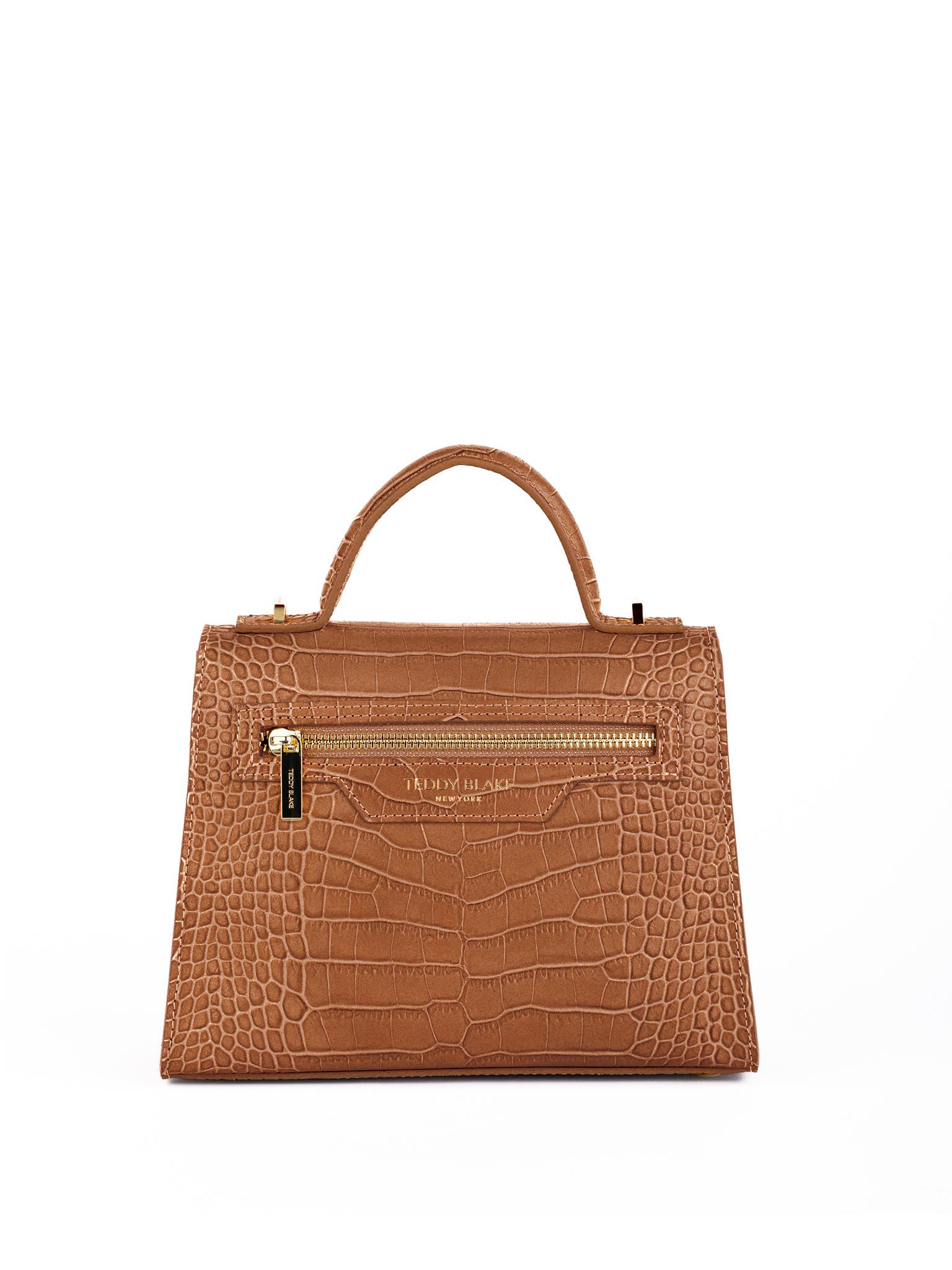 Teddy Blake Ava Croco  9", Alternate, color, Camel Brown