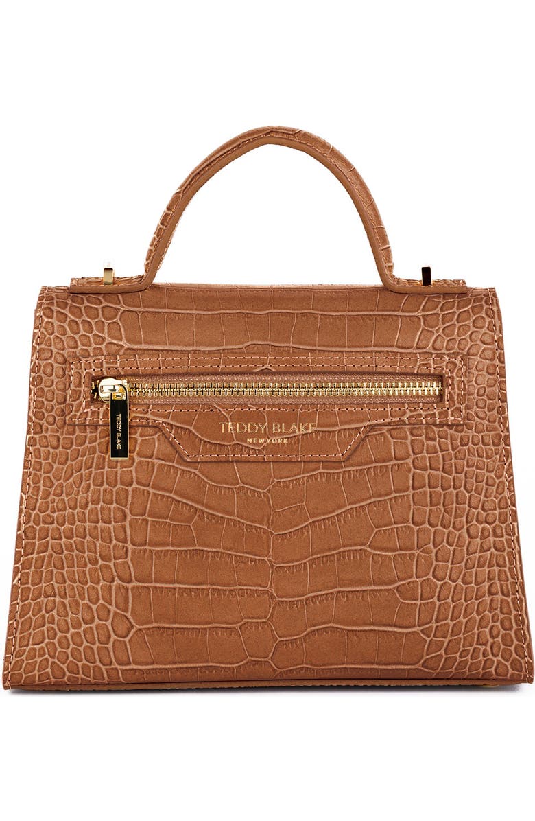 Teddy Blake Ava Croco 9", Alternate, color, Camel Brown