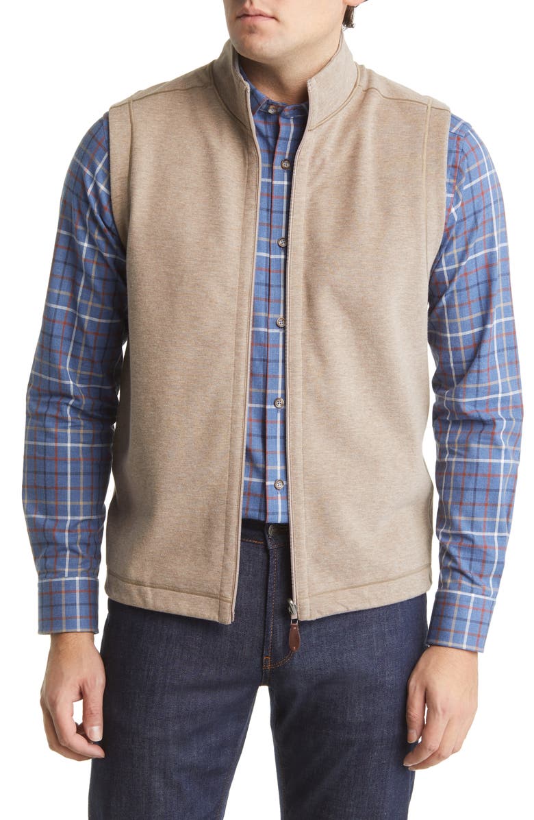 Johnston & Murphy Reversible Solid Vest, Main, color,