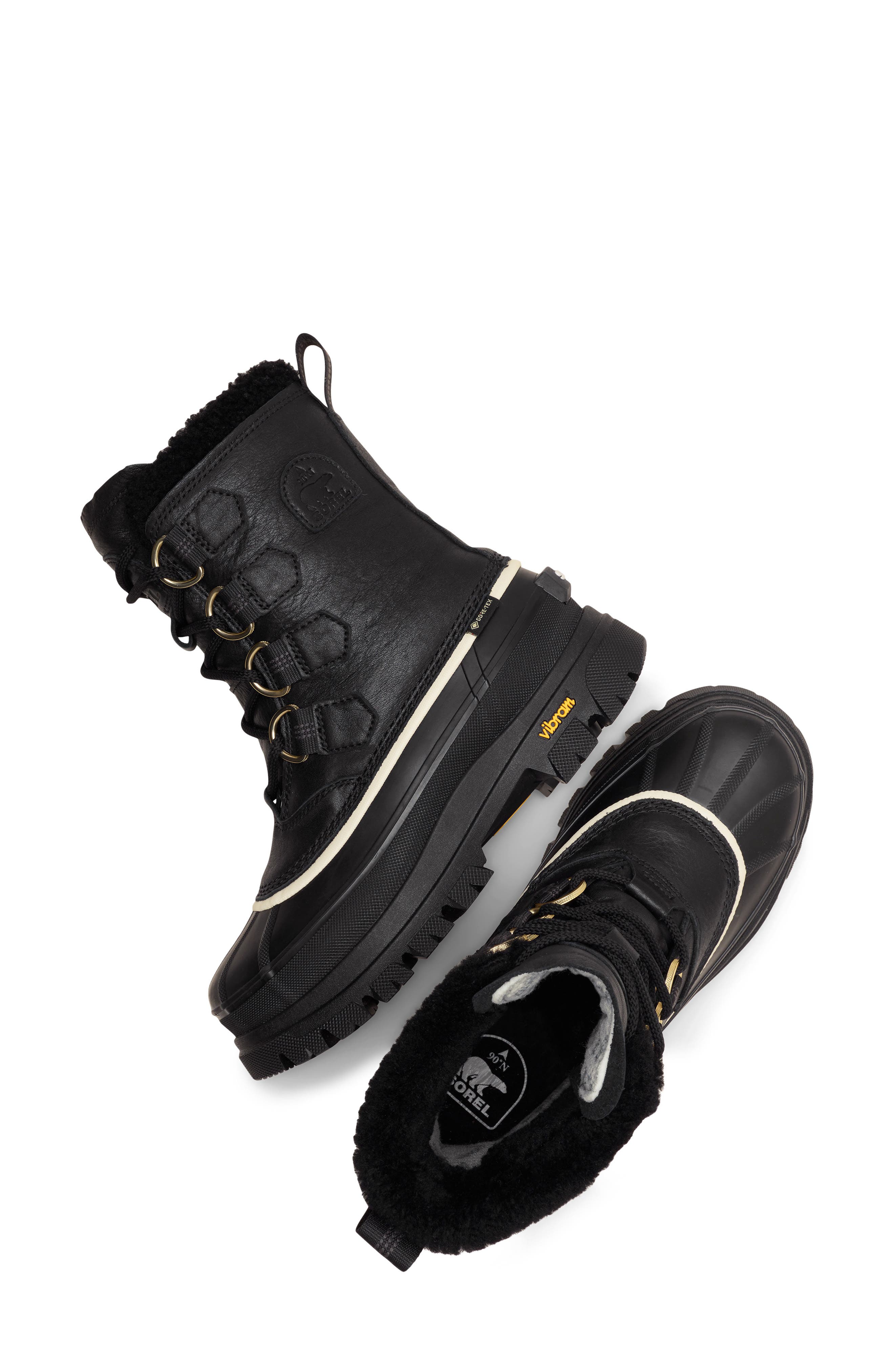 Caribou Horizon GTX Genuine Shearling Waterproof Boot (Women