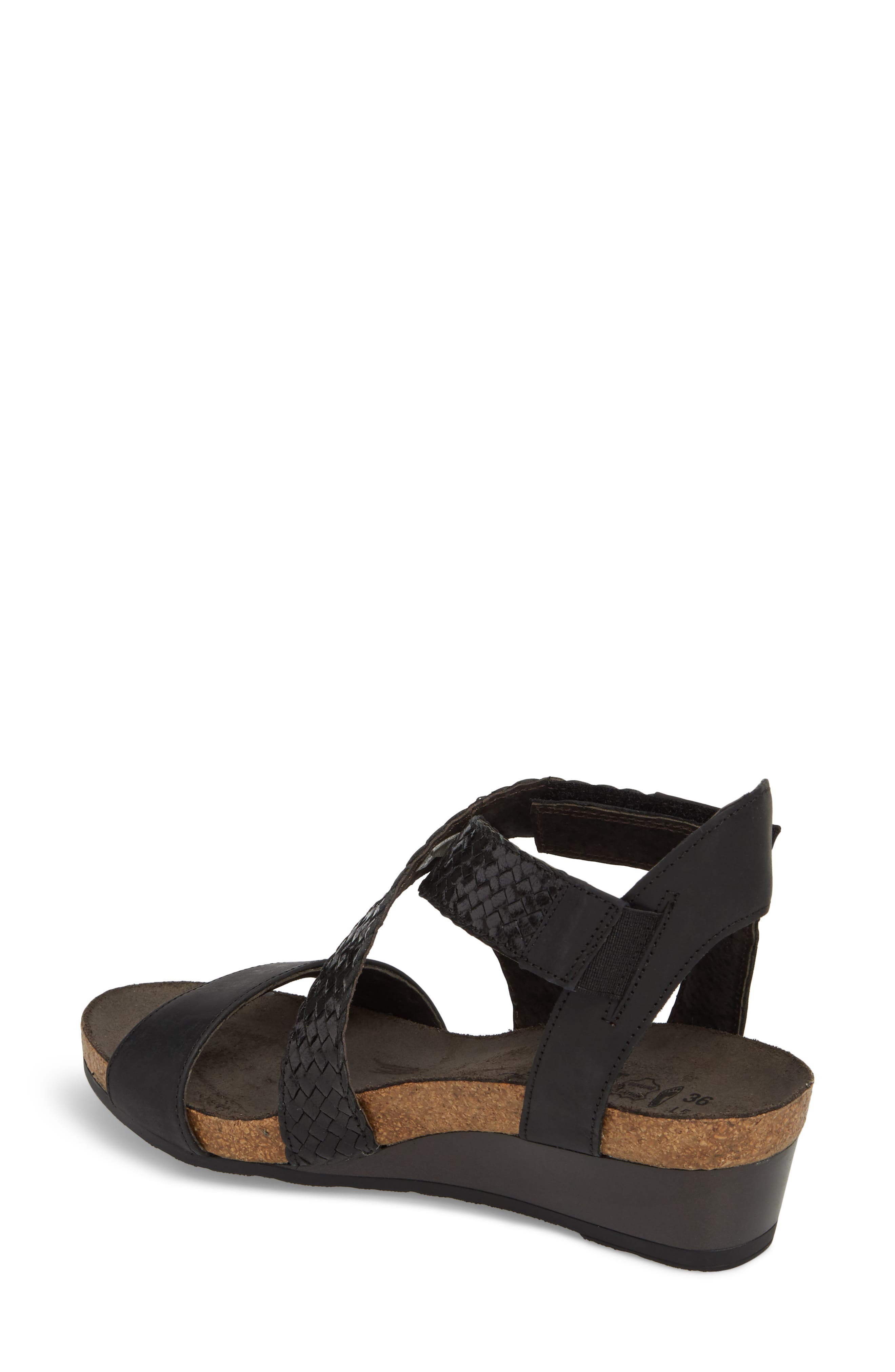 Naot Cupid Wedge Sandal, Alternate, color, 