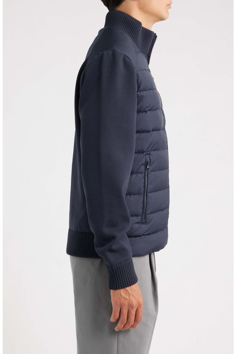 Sedum Hybrid Puffer Jacket, Alternate, color, BLUE BLACK