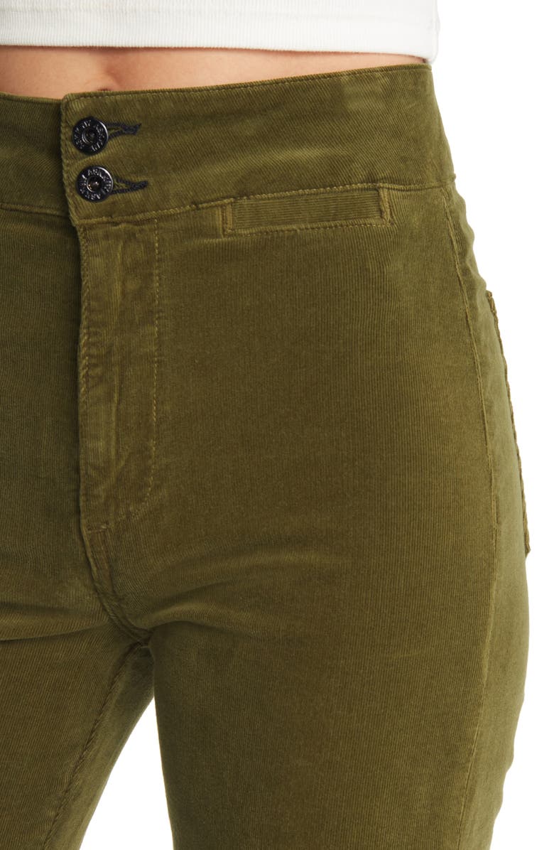 ASKK NY Brighton High Waist Wide Leg Corduroy Jeans, Alternate, color, 