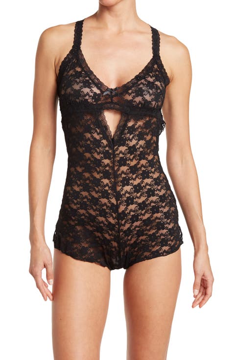 Peek-a-Dew Mia Lace Teddy