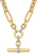 David Yurman Lexington Diamond Y-Necklace