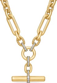 David Yurman Lexington Diamond Y-Necklace