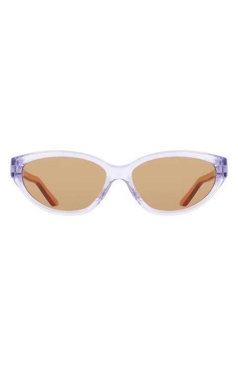 Tide Solar 57mm Cat Eye Sunglasses