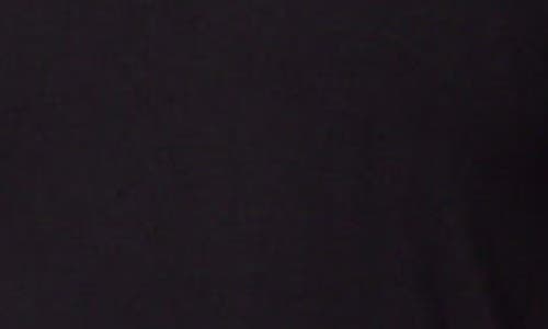 Scotch & Soda Asymmetric Ruched Long Sleeve Dress In Black
