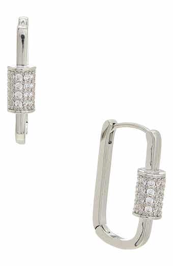 Juvell Square Hoop Earrings