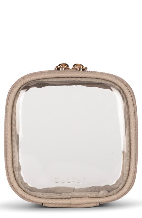 Tiny Clear Cosmetics Case