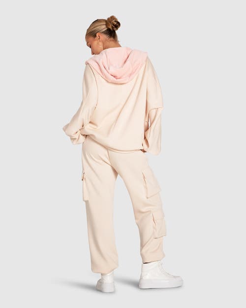 Shop Belle & Bloom Best Of Me Panelled Hoodie