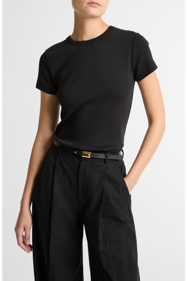 Shrunken '90s T-Shirt, Main, color, BLACK