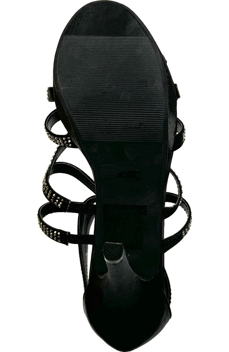LADY COUTURE Strappy Rhinestone Sandal, Alternate, color,