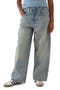 Jaya Distressed Baggy Low Rise Wide Leg Jeans