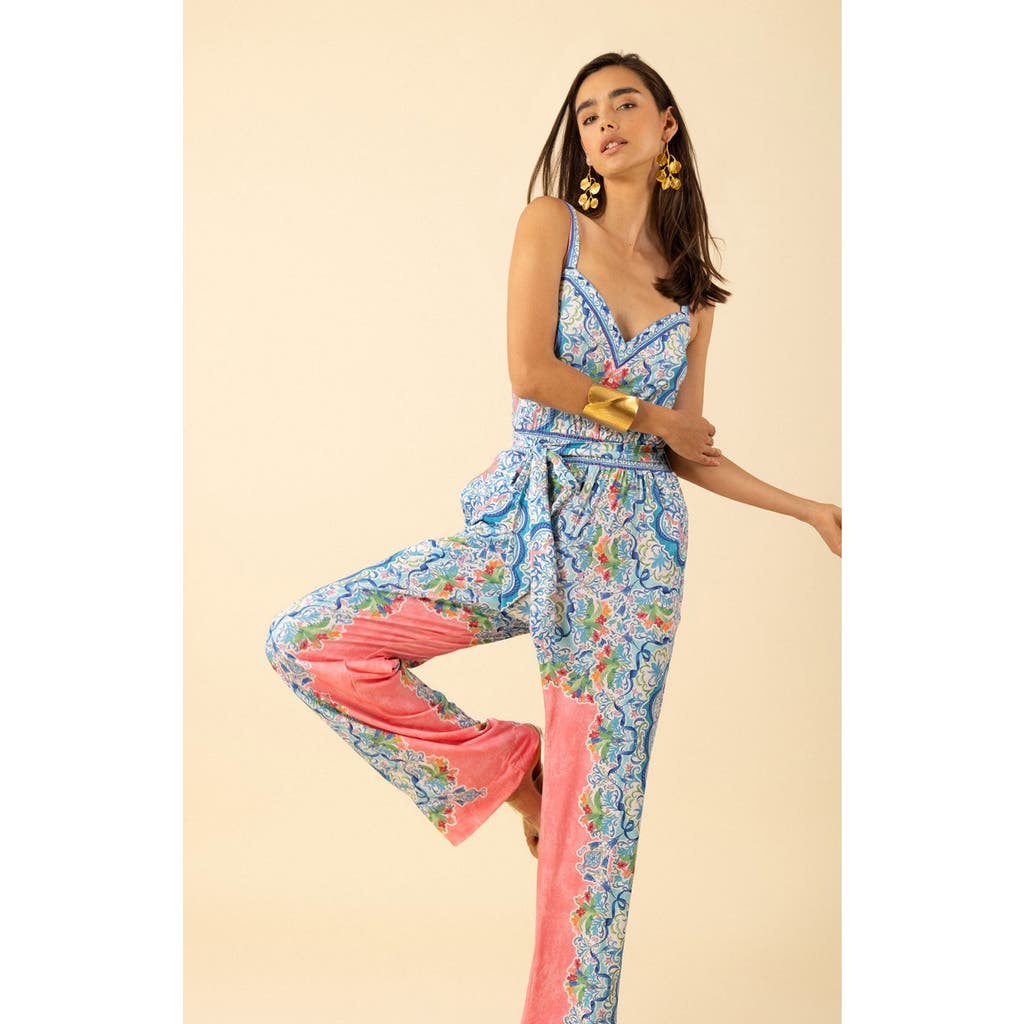 Hale Bob Theodora Jersey Jumpsuit In Multi