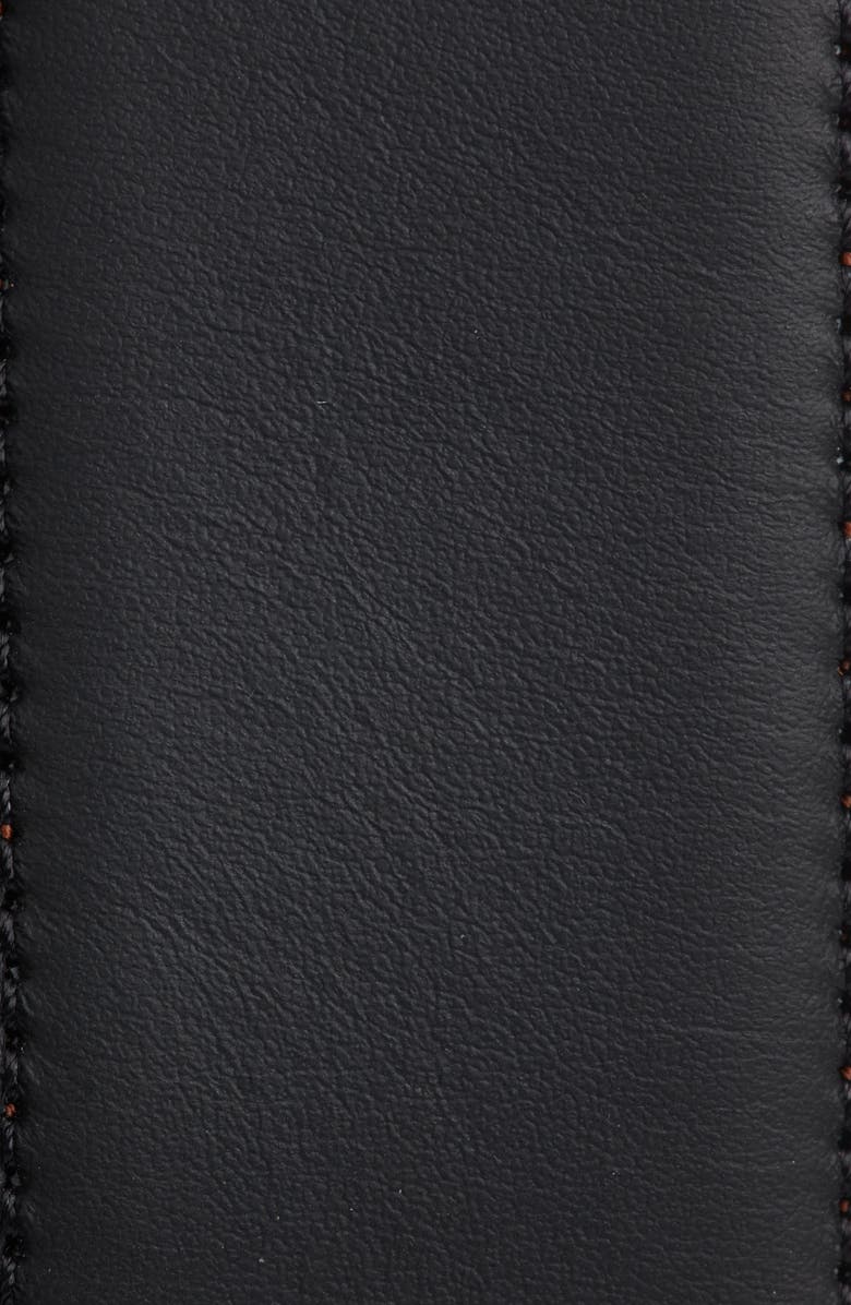 ZEGNA Reversible Signifier Deerskin Belt, Alternate, color, Black/Foliage