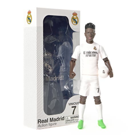 SOCKERS Real Madrid CF Vinicius Junior 8" Collectible Soccer Action Figure