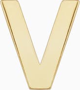 Oradina 14K Gold Initial Reaction Single Stud