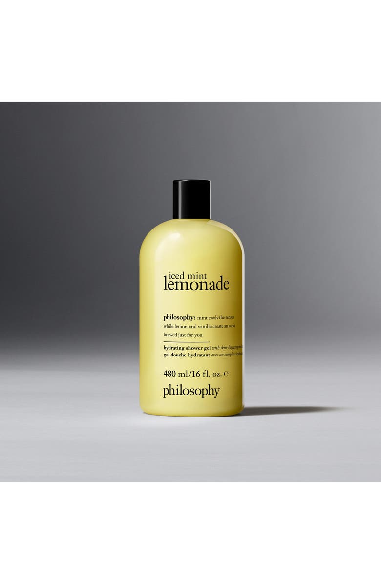 philosophy iced mint lemondae hydrating shower gel, Alternate, color, Ice Mint Lemonade