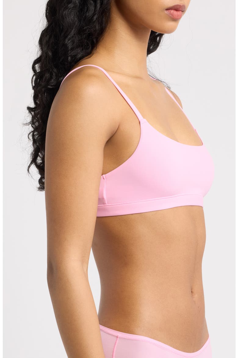 Fits Everybody Scoop Neck Bralette, Alternate, color, BUBBLEGUM