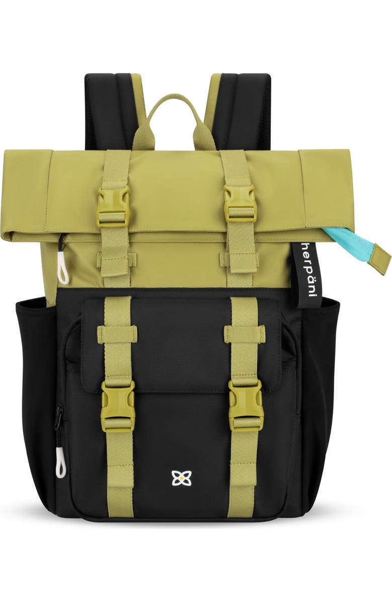 Sherpani Sedona Travel Laptop Backpack, Fits 15 Inch Laptop, Wasabi Stone, Main, color, Alchemy