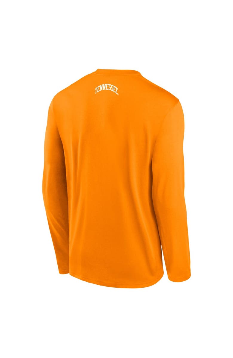 Nike Men's Nike Tennessee Orange Tennessee Volunteers On-Court Basketball Shootaround Performance Long Sleeve T-Shirt, Alternate, color, Tennessee Orange