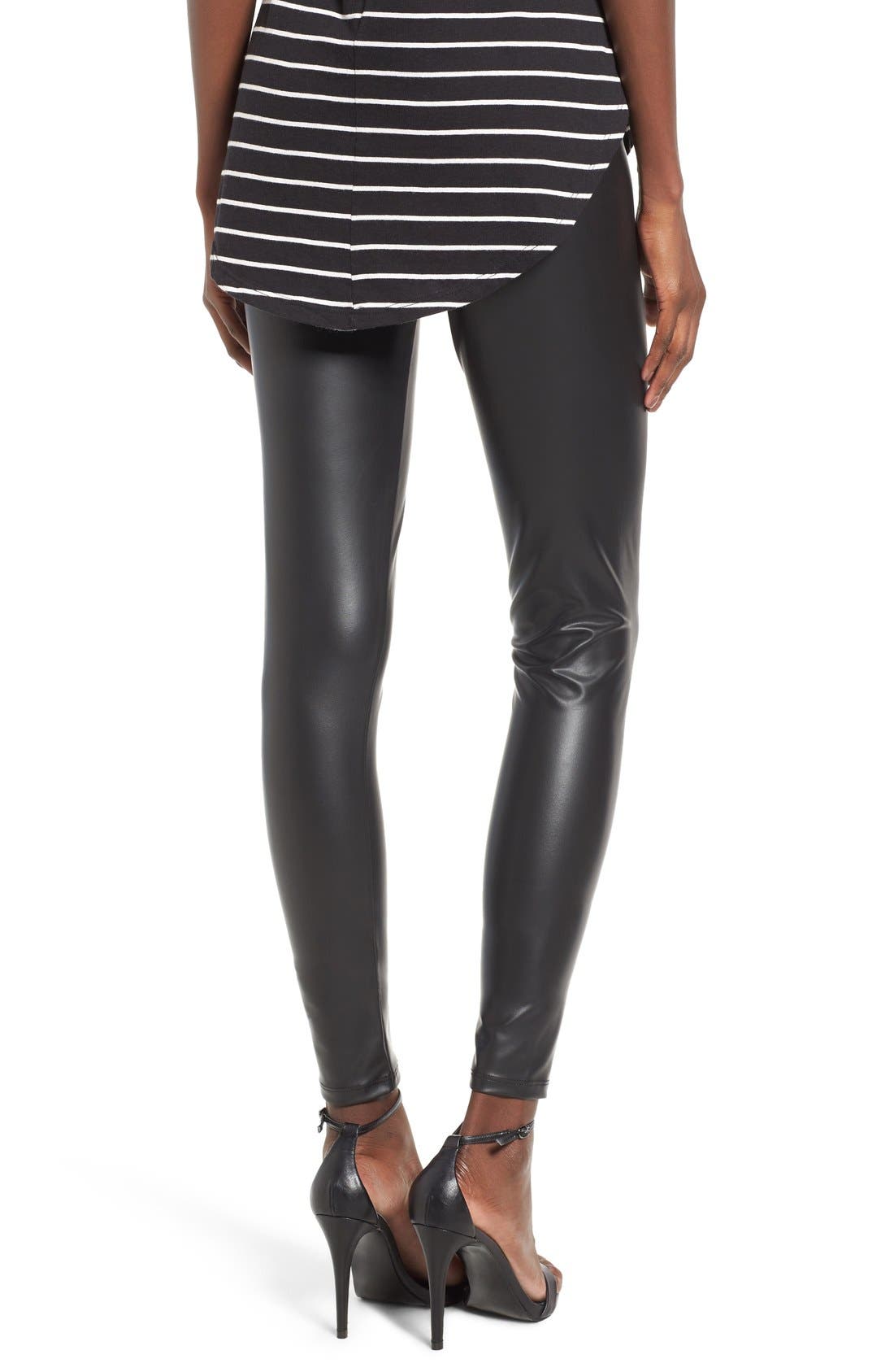 BP. Faux Leather Leggings (Women) | Nordstrom