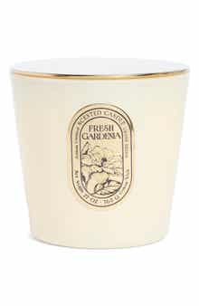 Fresh Gardenia Large Taper Glass Candle (Limited Edition)
