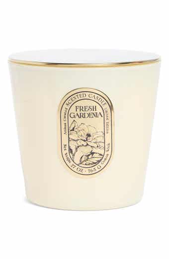 Fresh Gardenia Large Taper Glass Candle (Limited Edition)