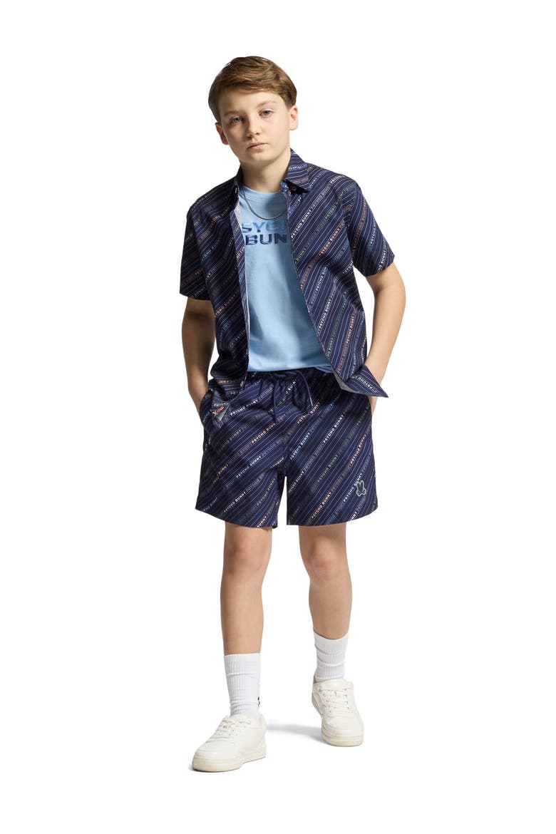 Kids' Renmark Swim Trunks, Alternate, color, EVENING BLUE