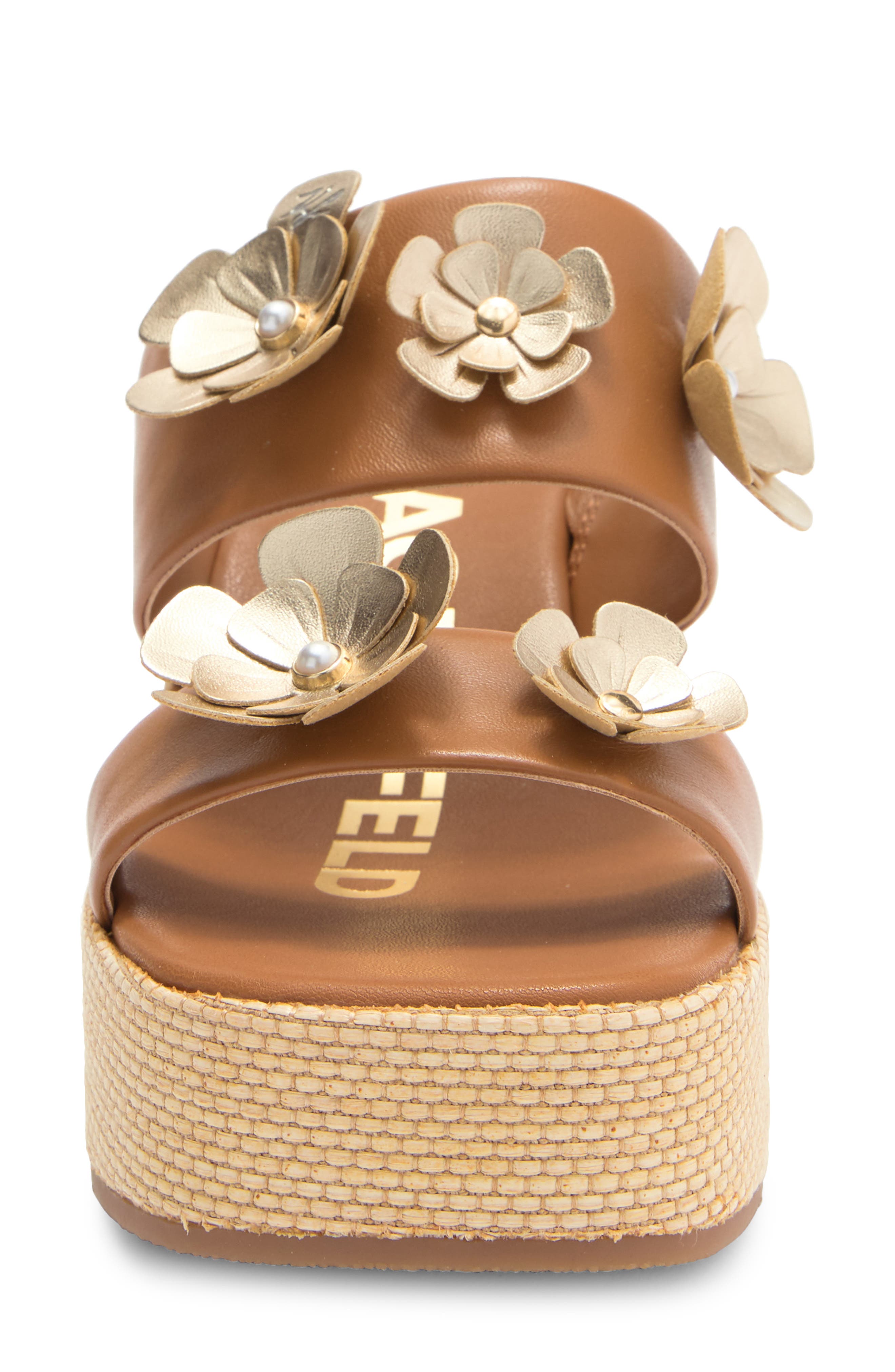 KARL LAGERFELD PARIS Moracco Double Band Sandal, Alternate, color, Tan