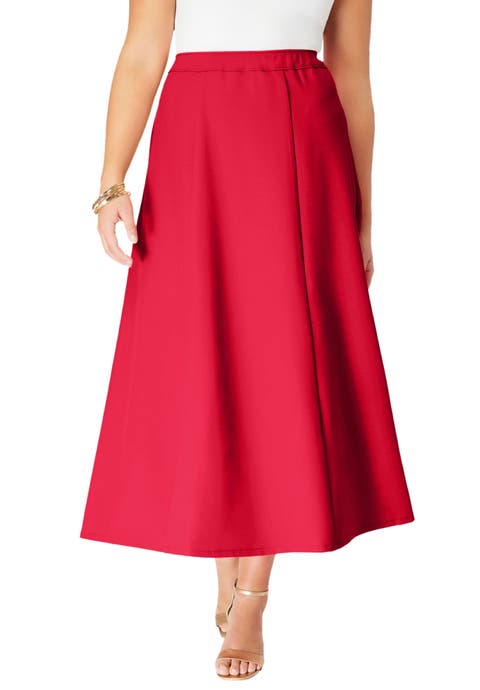 Plus Size Bend Over® A Line Skirt