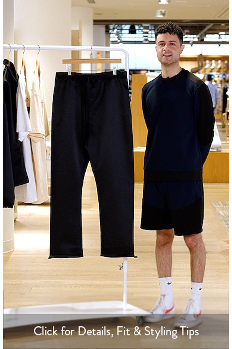 Relaxed Bonded Satin Track Pants video