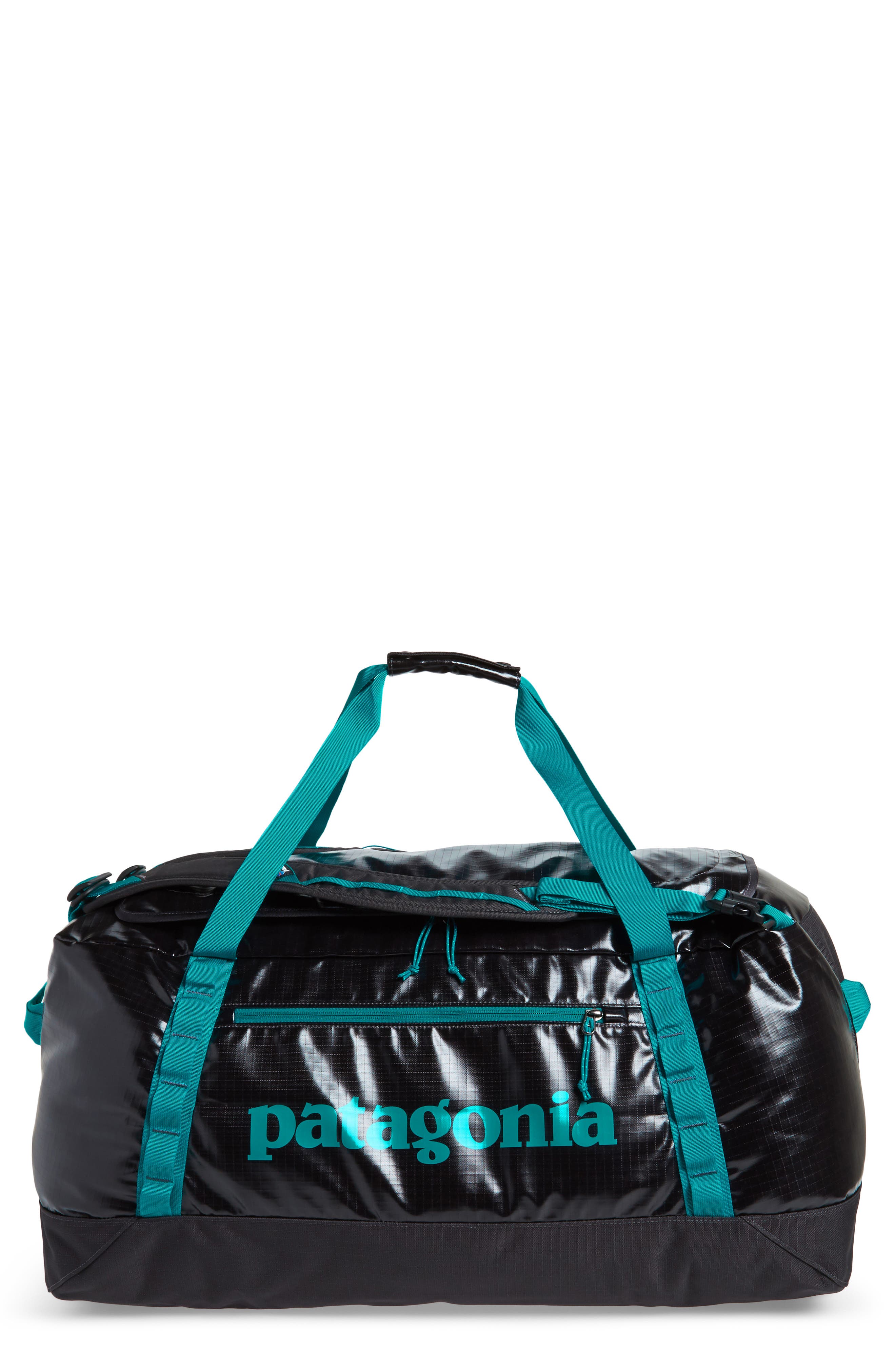 Patagonia Black Hole Recycled Water Repellent 90-Liter Duffle Bag, Main, color, 